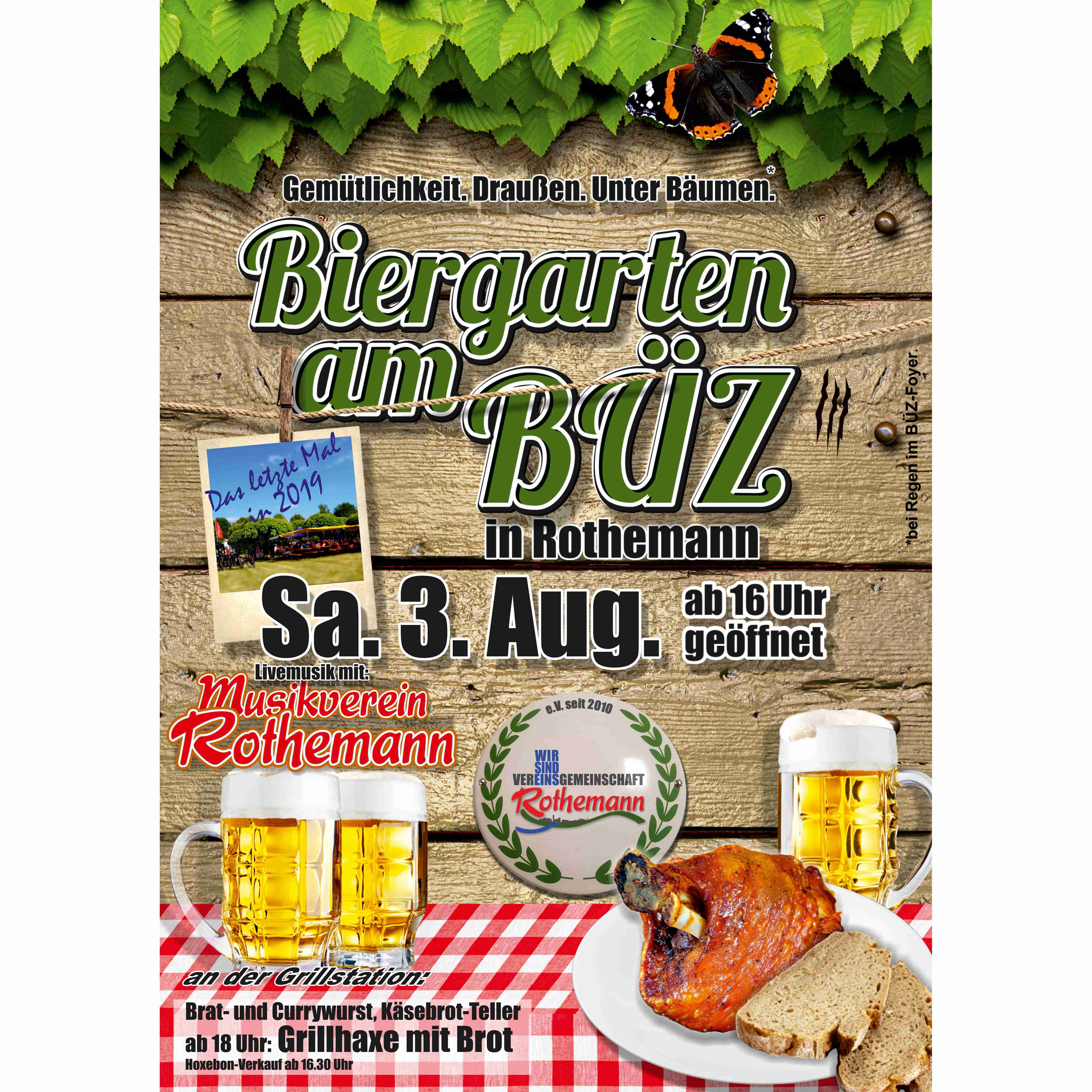 3. Biergarten am BÜZ Bild 3