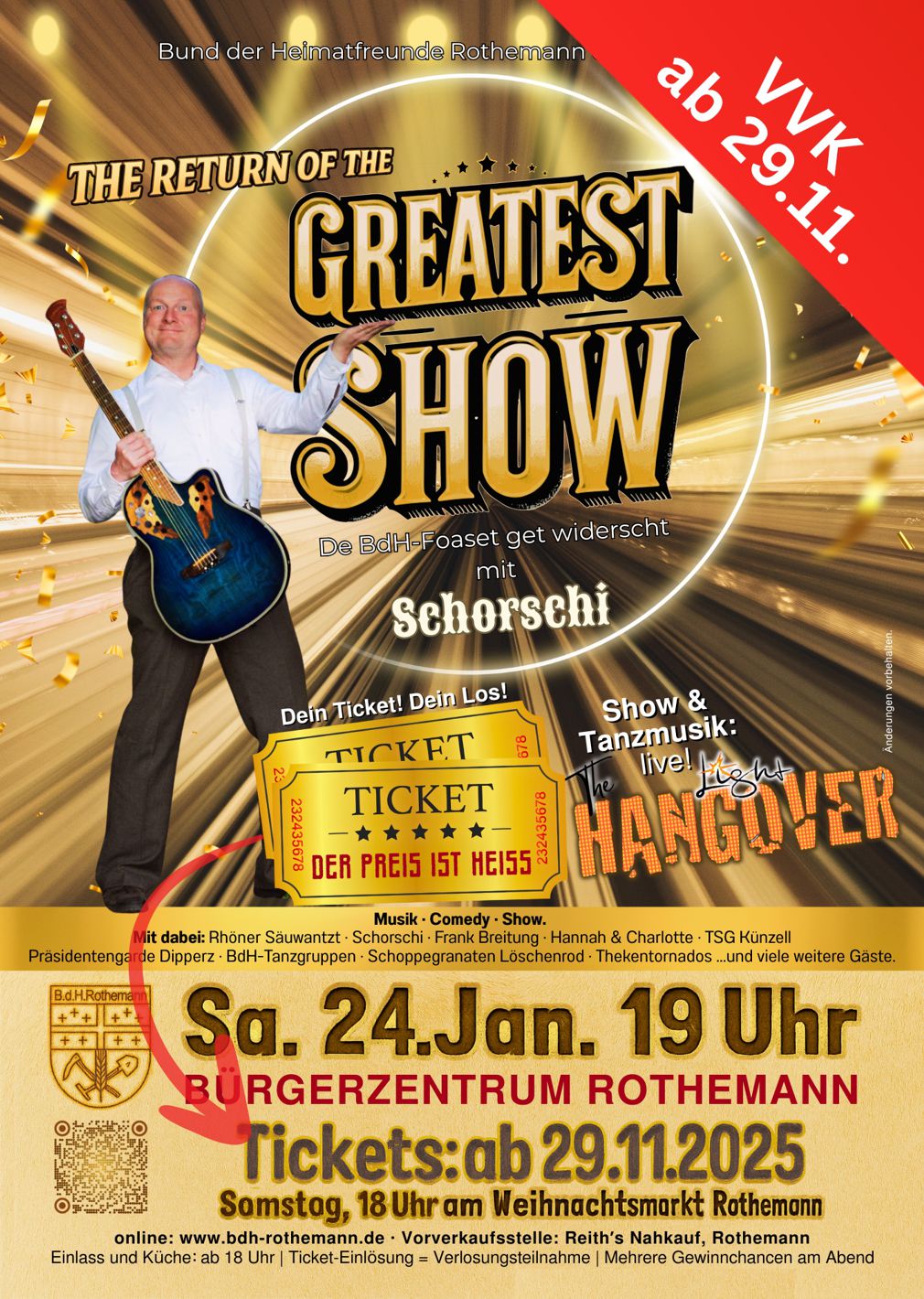 KARTENVORVERKAUF: The return of the GREATEST SHOW Bild 1