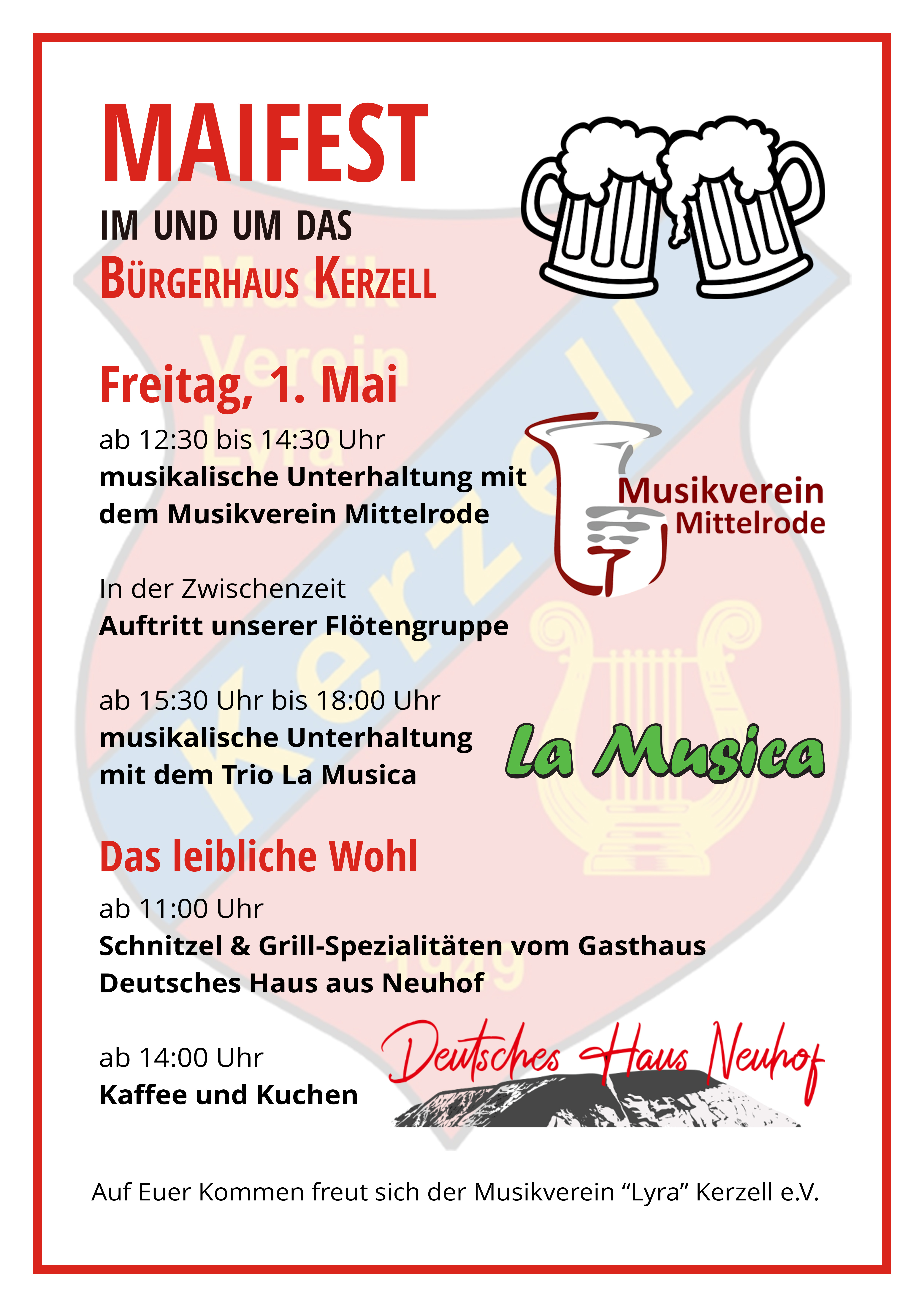 Traditionelles Maifest Bild 1