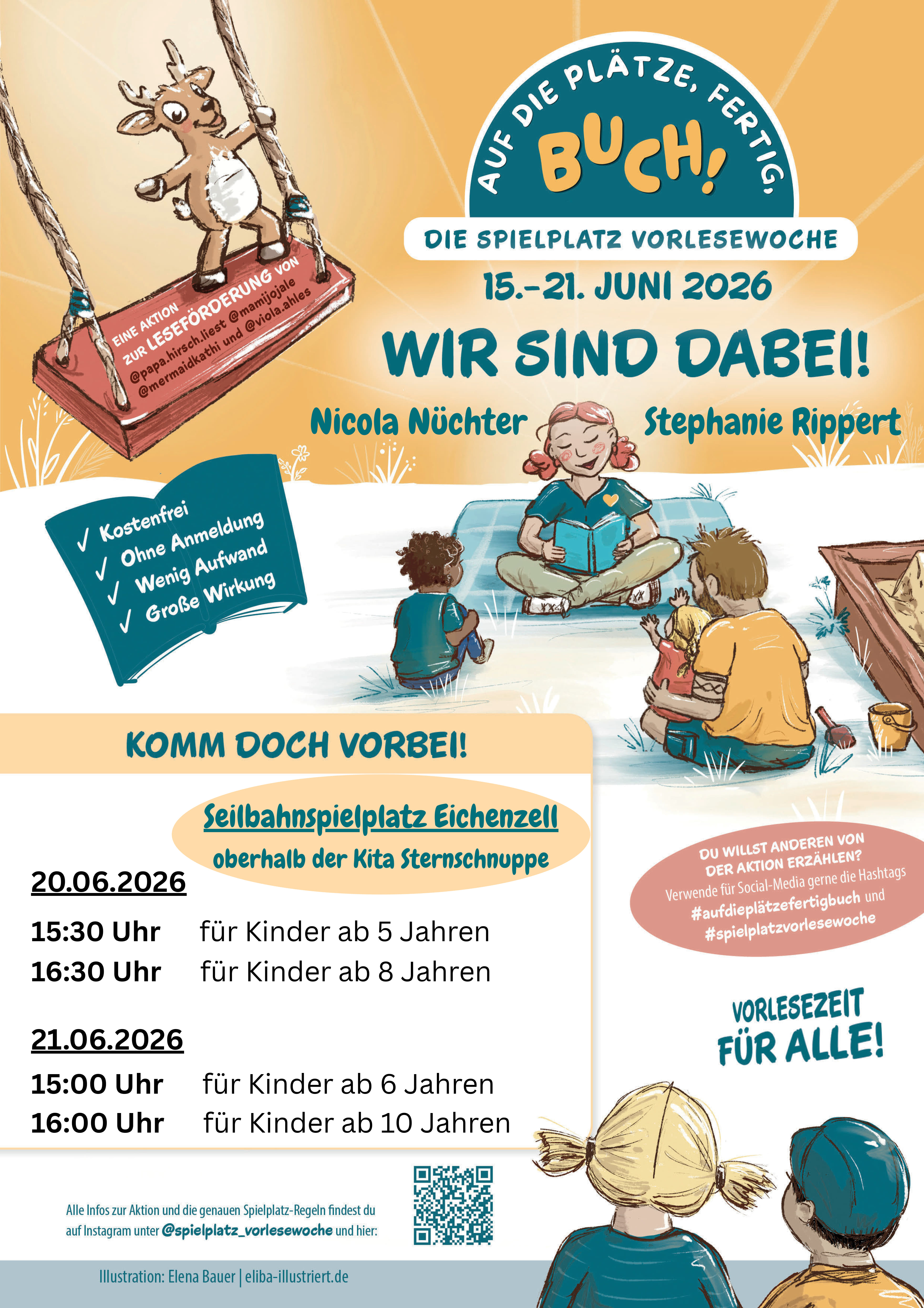 Spielplatz Vorlesewoche in Eichenzell Bild 1