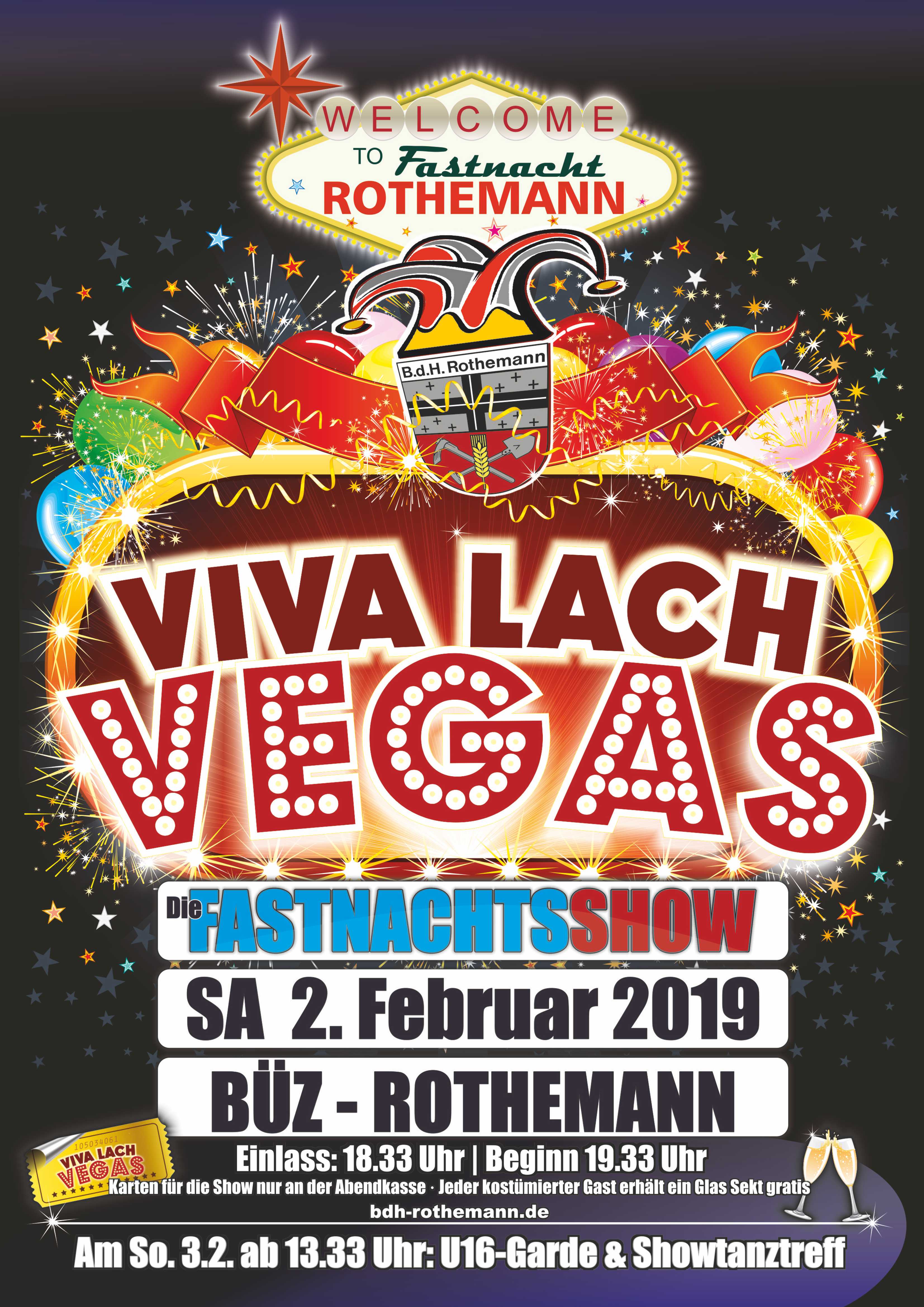 Viva Lach Vegas - Die Fastnachtsshow in Rothemann Bild 1