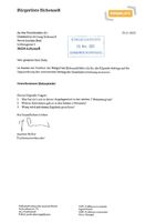 Anfrage der Bürgerliste - Gewerbesteuer Rhoensprudel