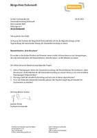 Anfrage der Bürgerliste -  Räumlichkeiten Altes Brauhaus