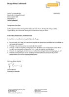 Anfrage der Bürgerliste - Schwarzbau Turmstr. Wilhelmstr.