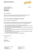 Anfrage der Bürgerliste - Smart Poles