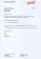 Anfrage der Bürgerliste - Wasserstoff