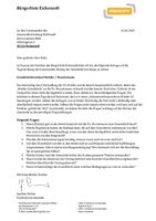 Anfrage der Bürgerliste -  Weider  Wassermann