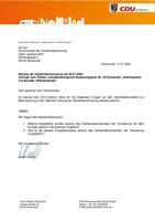 Anfrage der CDU-Fraktion Wohnquartier Turmstraße_Wilhelmstraße