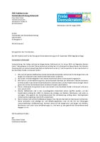 Anfrage der FDP - Lärmschutz in Eichenzell