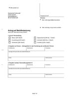 Antrag Marktfestsetzung