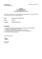 Einladung zur 2. öffentlichen Sitzung 2021-2023