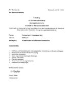 Einladung zur 2. öffentlichen Sitzung des Jugendparlaments 2023-2025