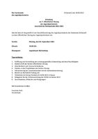 Einladung zur 7. öffentlichen Sitzung Jugendparlament 2021-2023