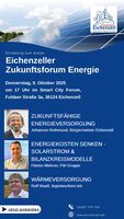 Flyer Eichenzeller Zukunftsforum Energie