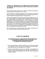 Mobilfunk Leitlinien