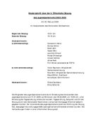 Niederschrift über die 6. öffentliche Sitzung 2023-2025