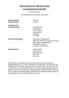 Niederschrift über die 7. öffentliche Sitzung 2023-2025