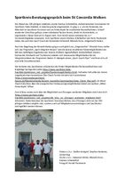 Sportkreis-Beratungsgespräch beim SV Concordia Welkers