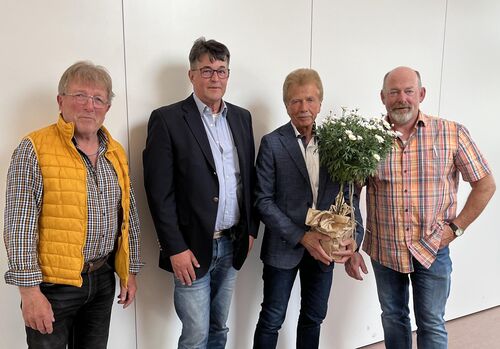 2025-05-26 Verabschiedung Walter Liebert OBR Büchenberg-Zillbach und Nachfolger Lothar Kömpel