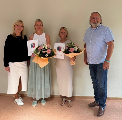 Foto Dienstjubiläum C.Vogt und P.Vey