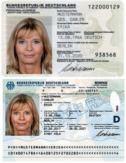 Ausweismuster NEU