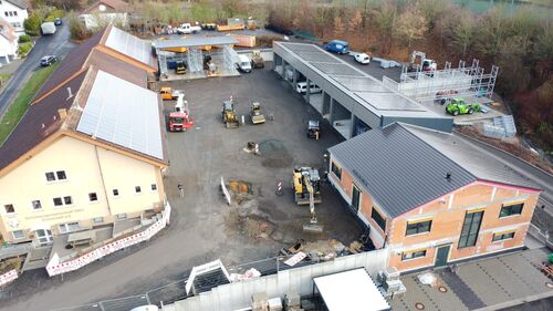 Erweiterung Bauhof Eichenzell - Drohnenaufnahmen (1)