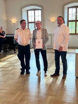 Goldenes Brandschutzehrenzeichen 40 Jahre Thomas Lang