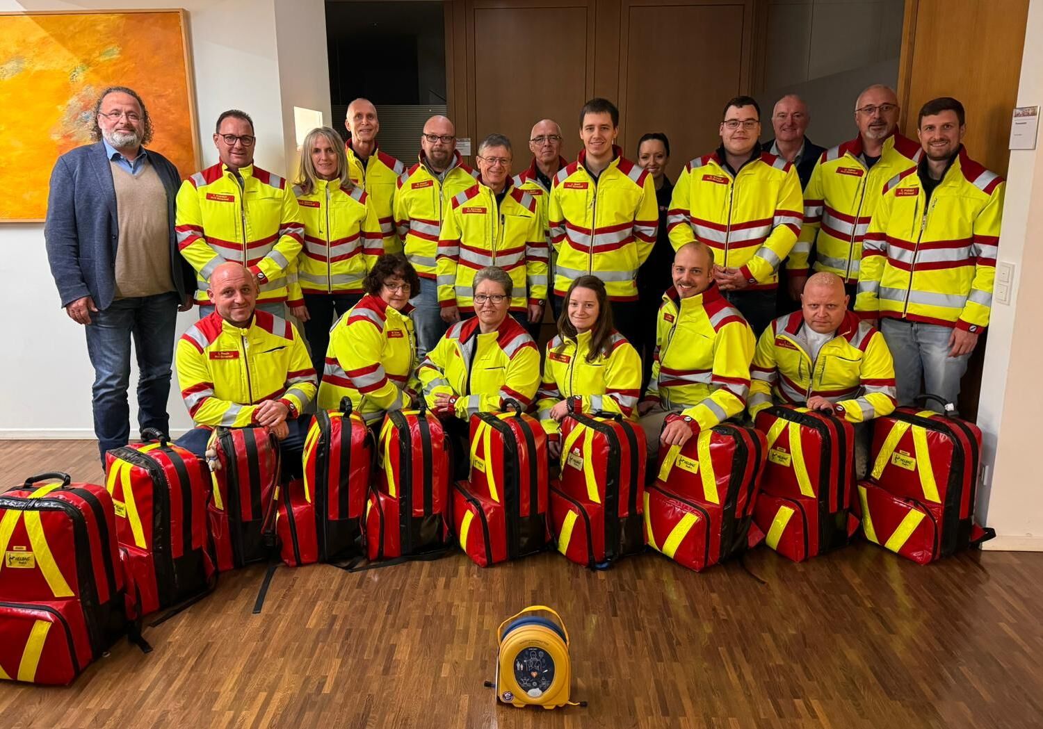 Helfer vor Ort Eichenzell - Gruppenaufnahme