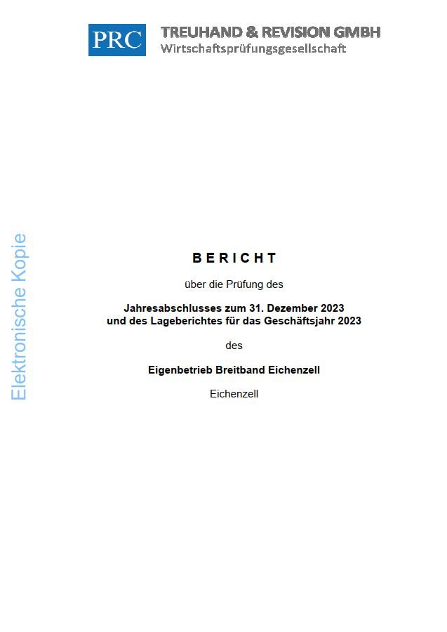 Jahreabschluss 2023 EBE