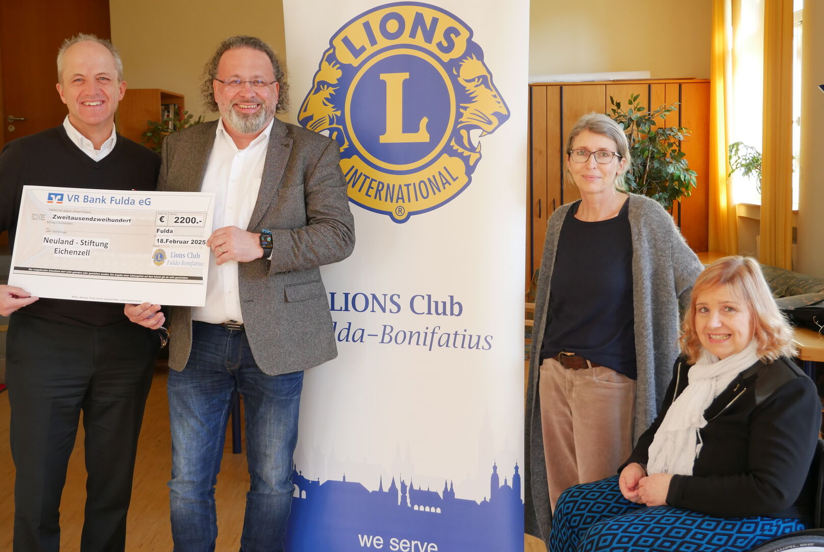 Lionsclub Fulda-Bonifatius Spende