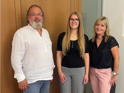 Neue Auszubildende