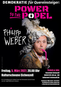 Plakat_Philipp_Weber_Power_Eichenzell_05.03.2026