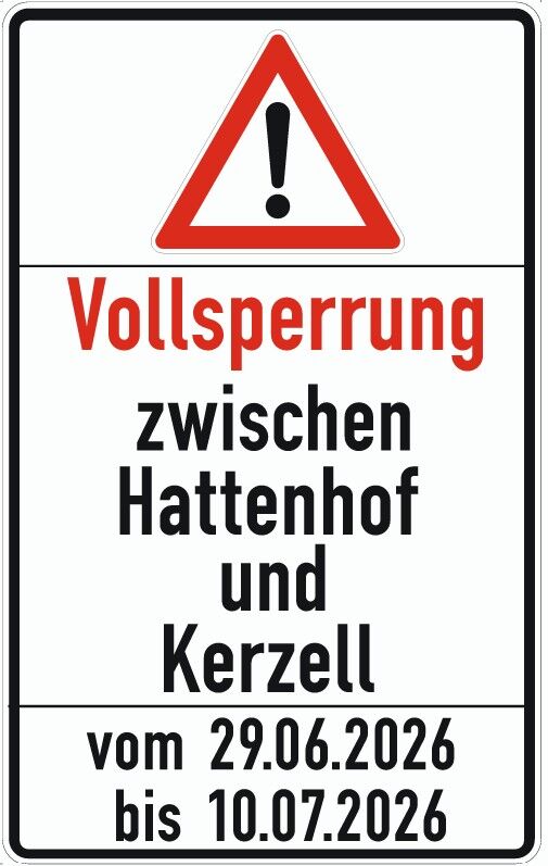 Vorankündigung