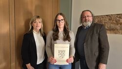 Zeugnisübergabe Anna Block